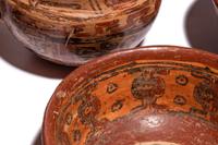 Nine Maya Painted Bowls