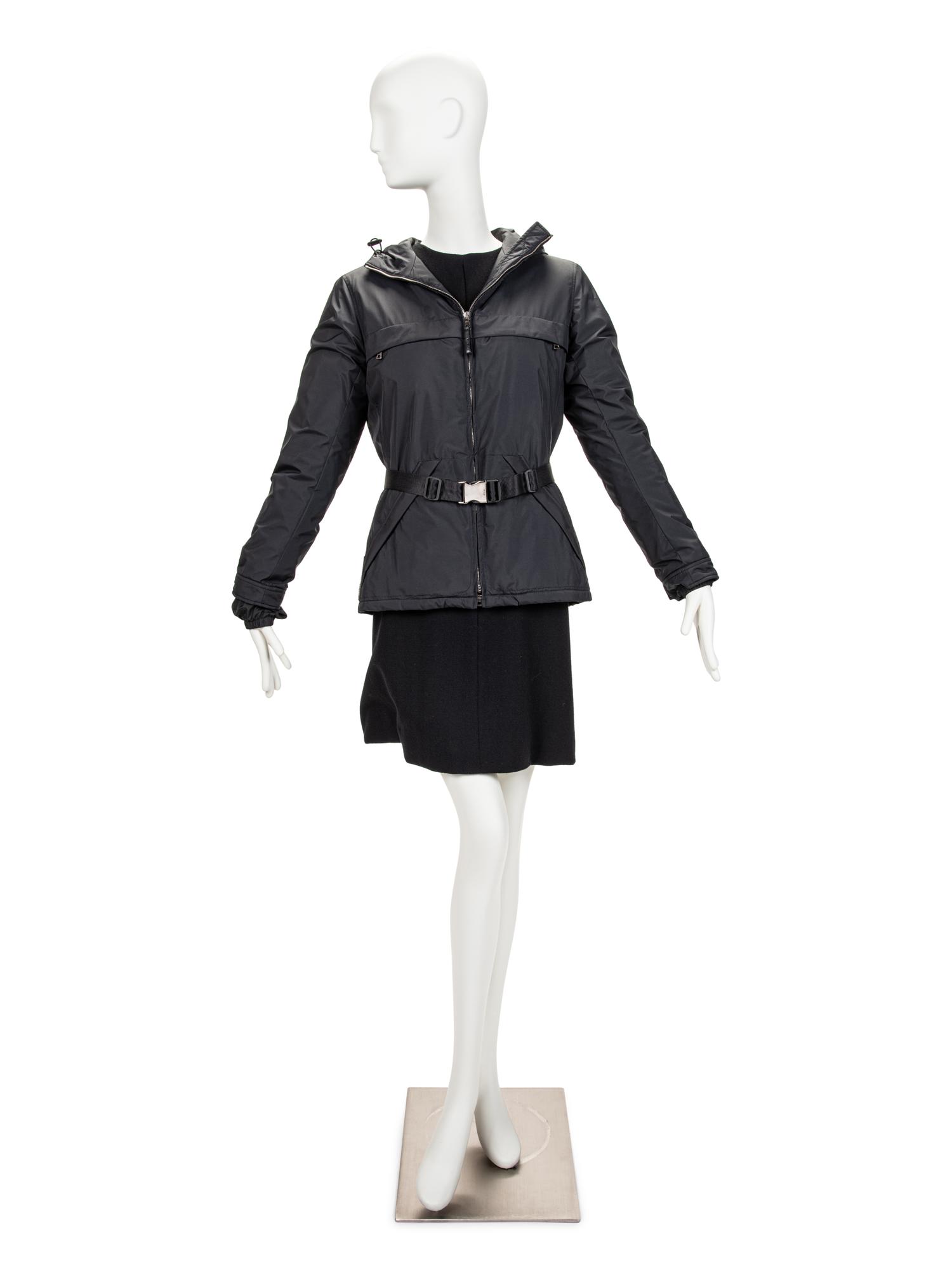 Two Prada Nylon Coats