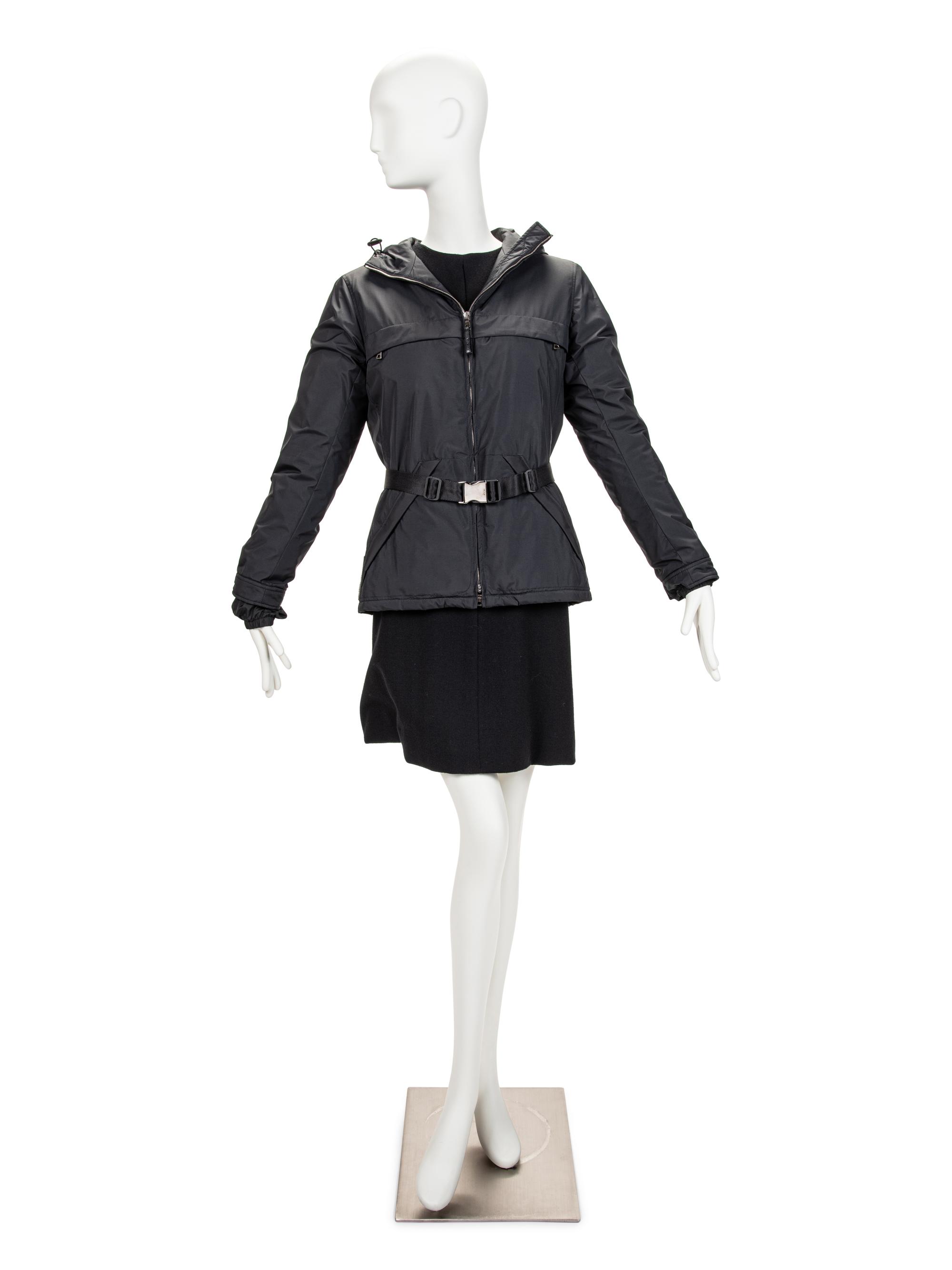 Two Prada Nylon Coats