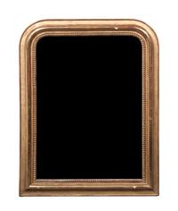 A Giltwood Mirror Height 29 x width 22 1/2 inches.