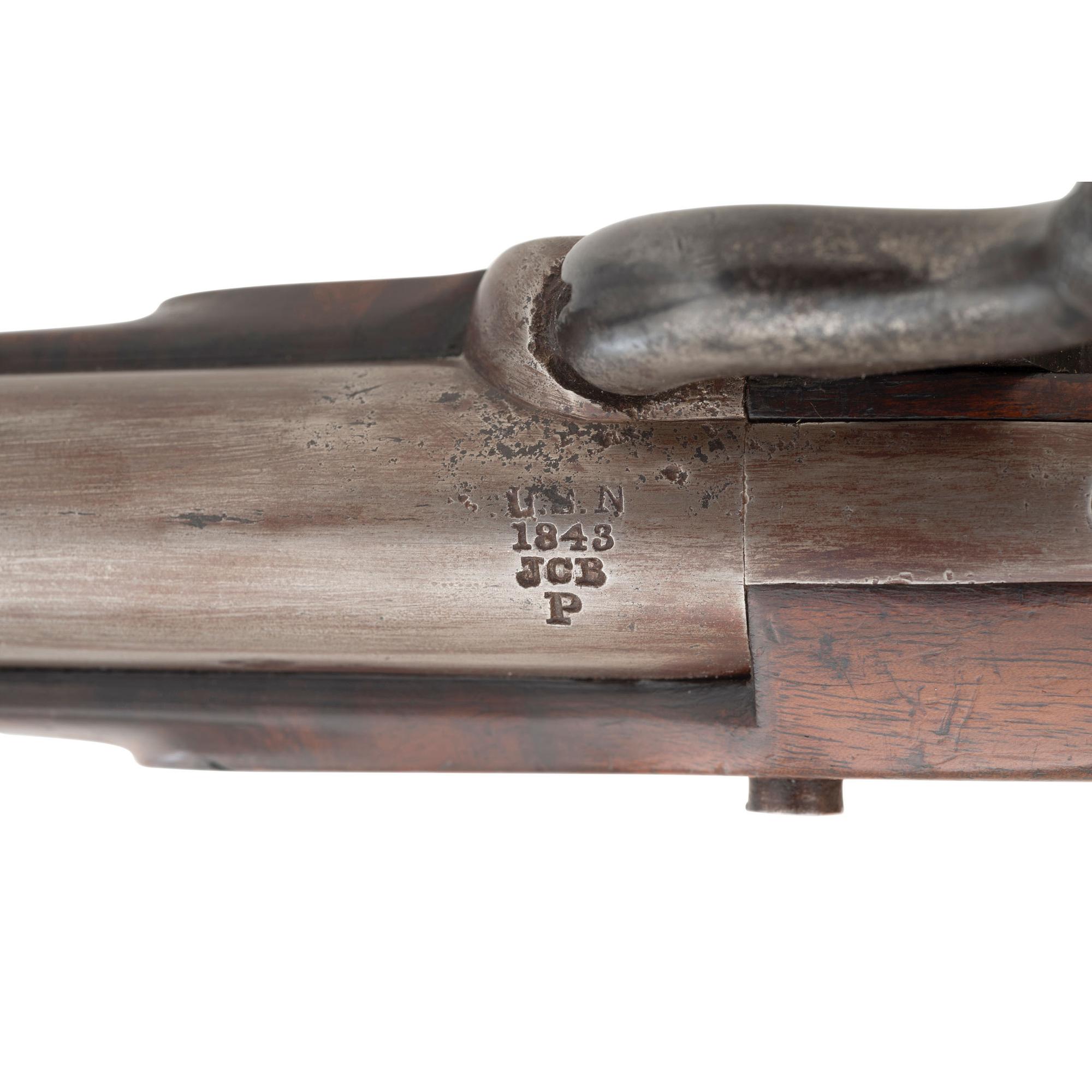 Ames Model 1842 Box Lock Navy Pistol