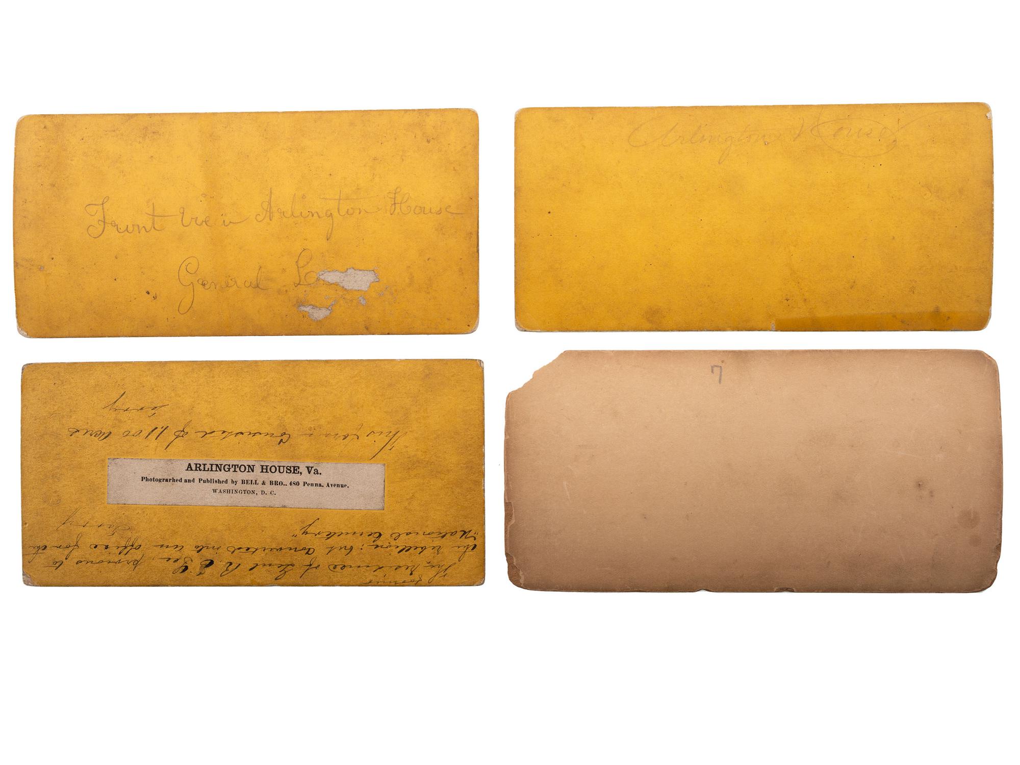 [CIVIL WAR]. A group of 38 stereoviews, highlighted by images of the Grand Review at Washington, DC, the National Cemetery and other locations in Arlington, VA, and later aviation views.