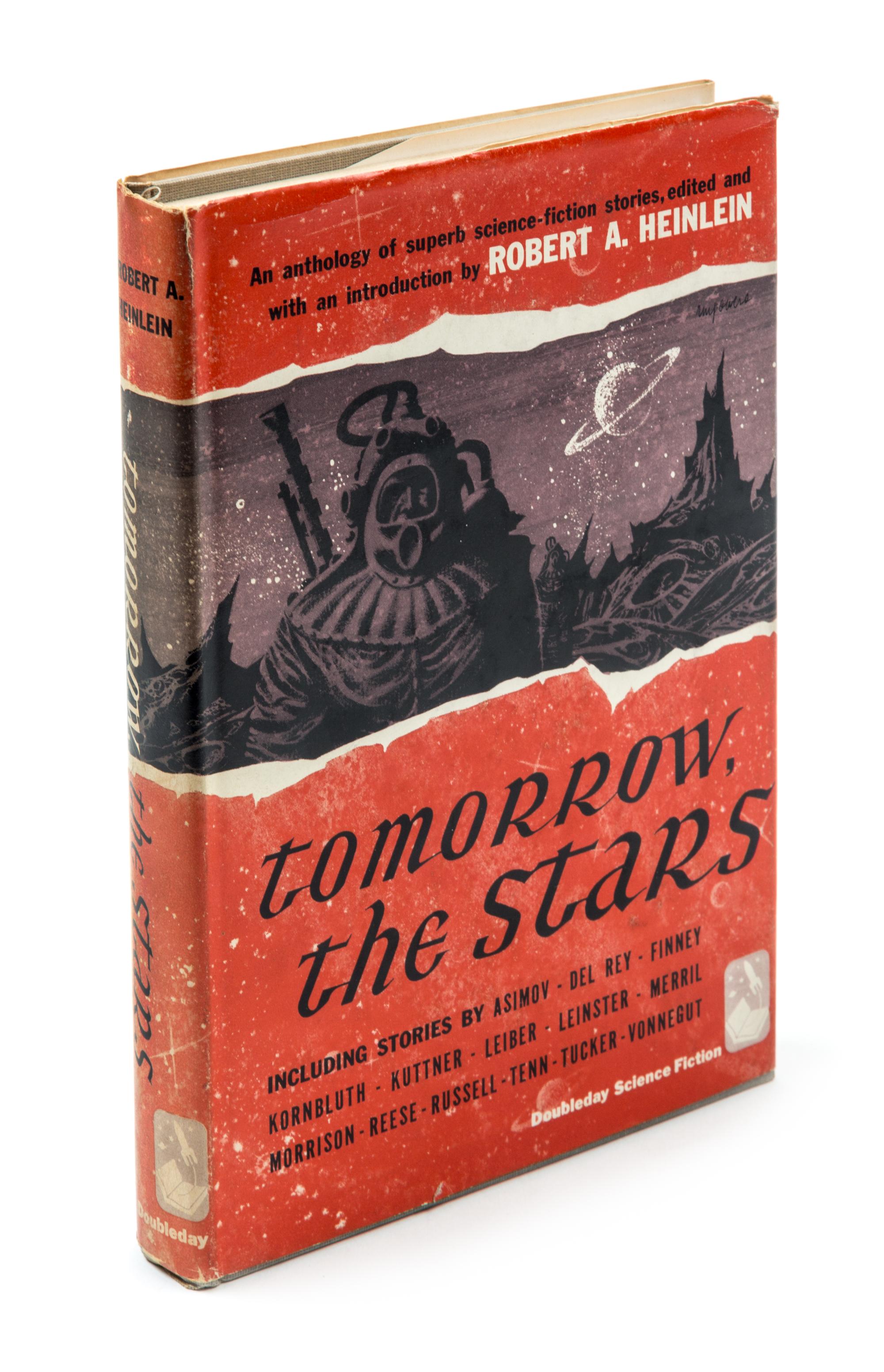 HEINLEIN, ROBERT A. Tomorrow the Stars. New York, 1952. First edition, signed.