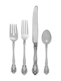 An American Silver Flatware Service