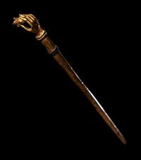 A Roman Gold Hairpin in the Form of a Hand Holding a Pomegranate