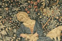 A Continental Printed Tapestry