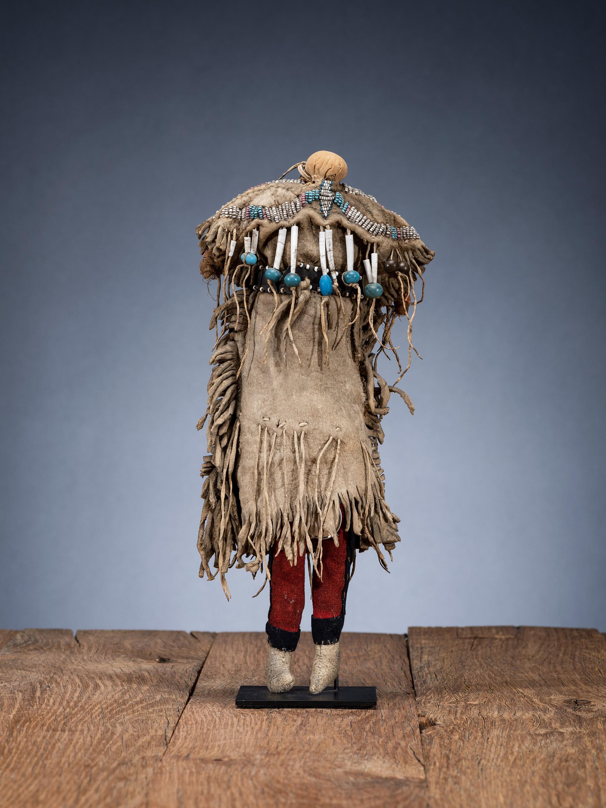 Plateau Beaded Hide Doll