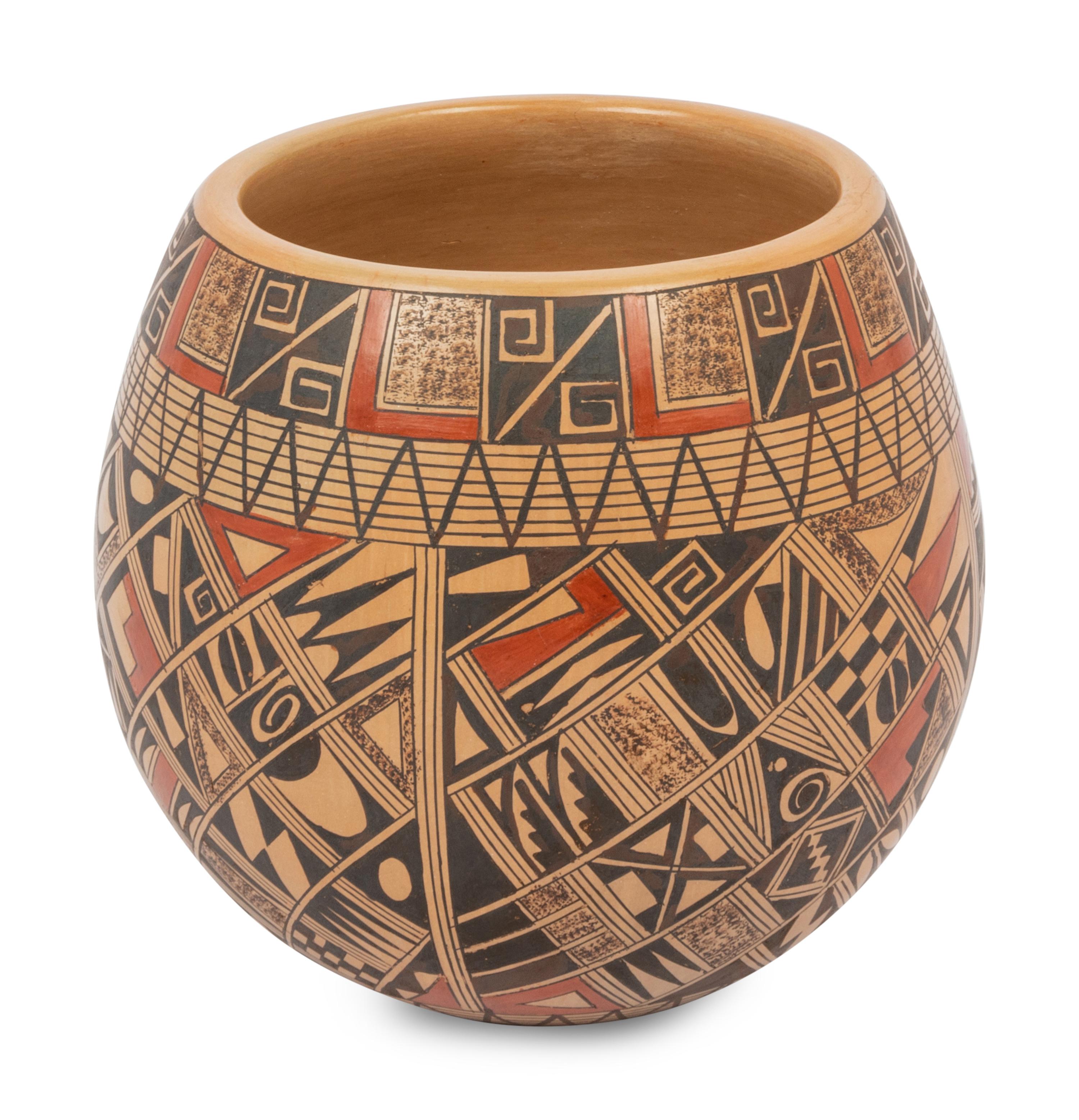 Bowl with Geometric Designs