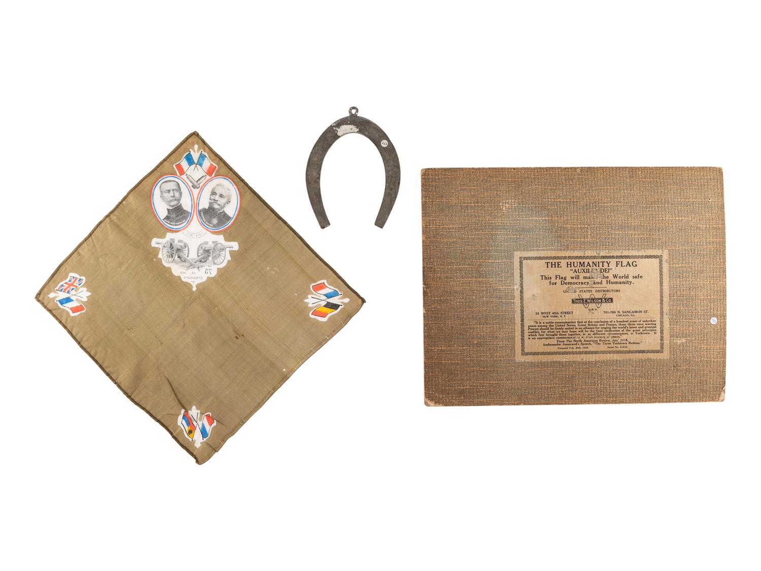 [WORLD WAR I] Souvenirs and books relating to the war.