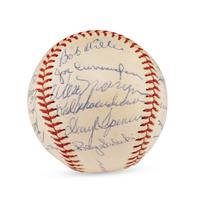 A 1961 St. Louis Cardinals Team Signed Autograph Baseball