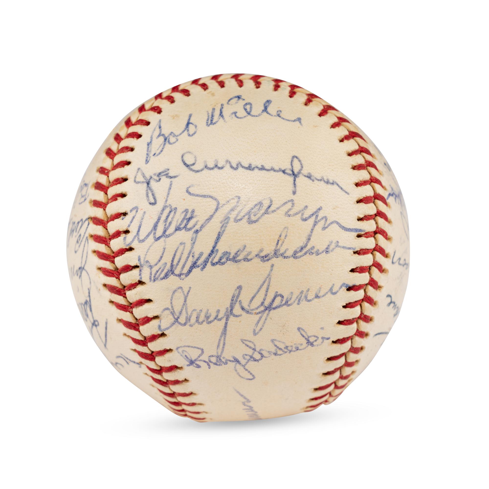 A 1961 St. Louis Cardinals Team Signed Autograph Baseball