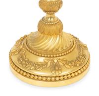 A French Gilt Bronze Lamp Base by Maison Gagneau, Paris