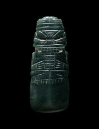 A Nicoya Jade Axe-God Celt