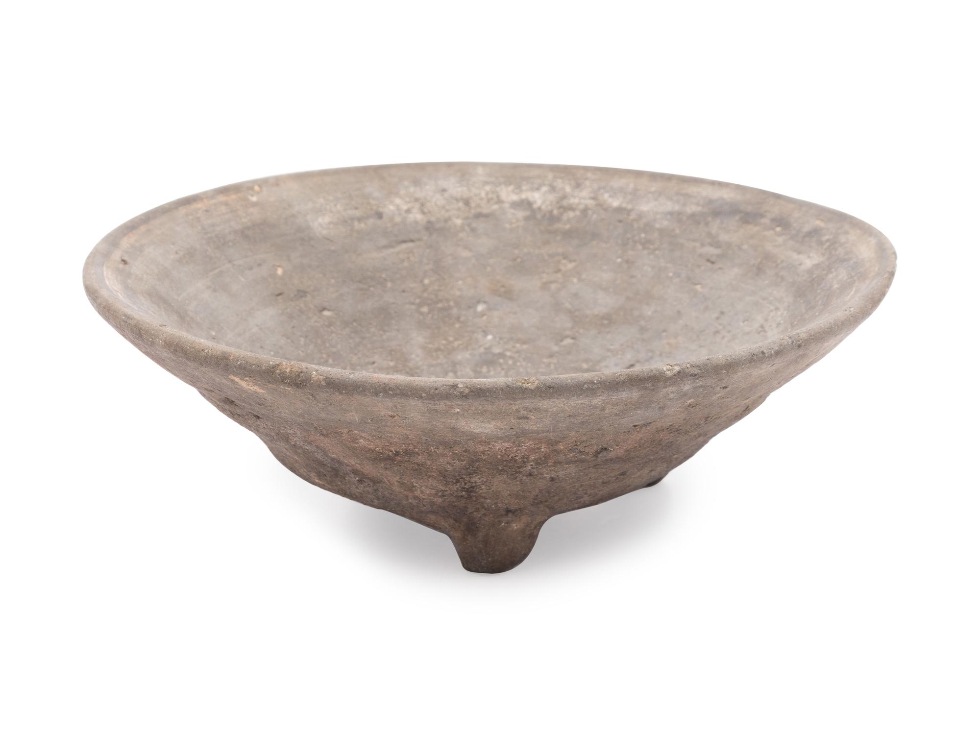 A Mexican Painted Clay Bowl