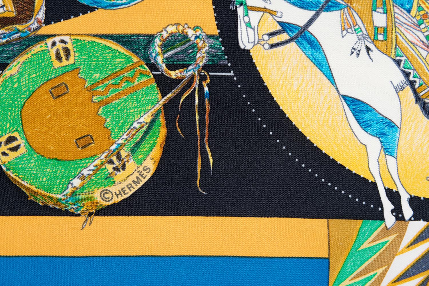Hermès Silk Scarf by Kermit Oliver