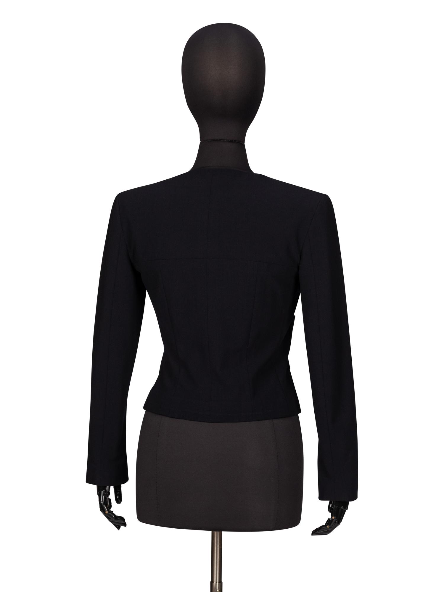 Chanel, Tailored Black Cardigan Jacket