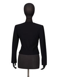Chanel, Tailored Black Cardigan Jacket