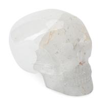 A Large Carved Rock Crystal Skull