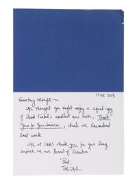 MILITARY A group of 3 FIRST EDITIONS, ONE INSCRIBED TO SECRETARY ALBRIGHT:
