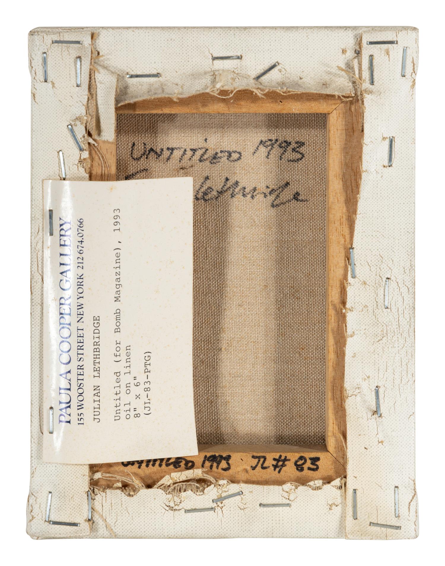 Untitled (for Bomb Magazine) , 1993