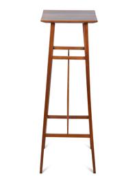 An Arts & Crafts Mahogany Pedestal — 20TH CENTURY