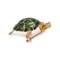 COLLECTION OF YELLOW GOLD ANIMAL BROOCHES