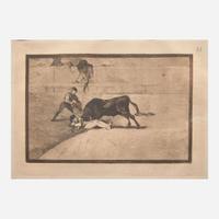 Francisco Goya (Spanish, 1746–1828) Que se la Llevaron (Plate 8 from 'Los Caprichos'); together with 5 other works