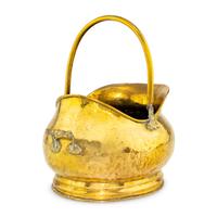 An English Brass Coal Hod