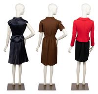 Three Norman Norell Items: Jacket, Skirt Ensemble, Dress, 1960s