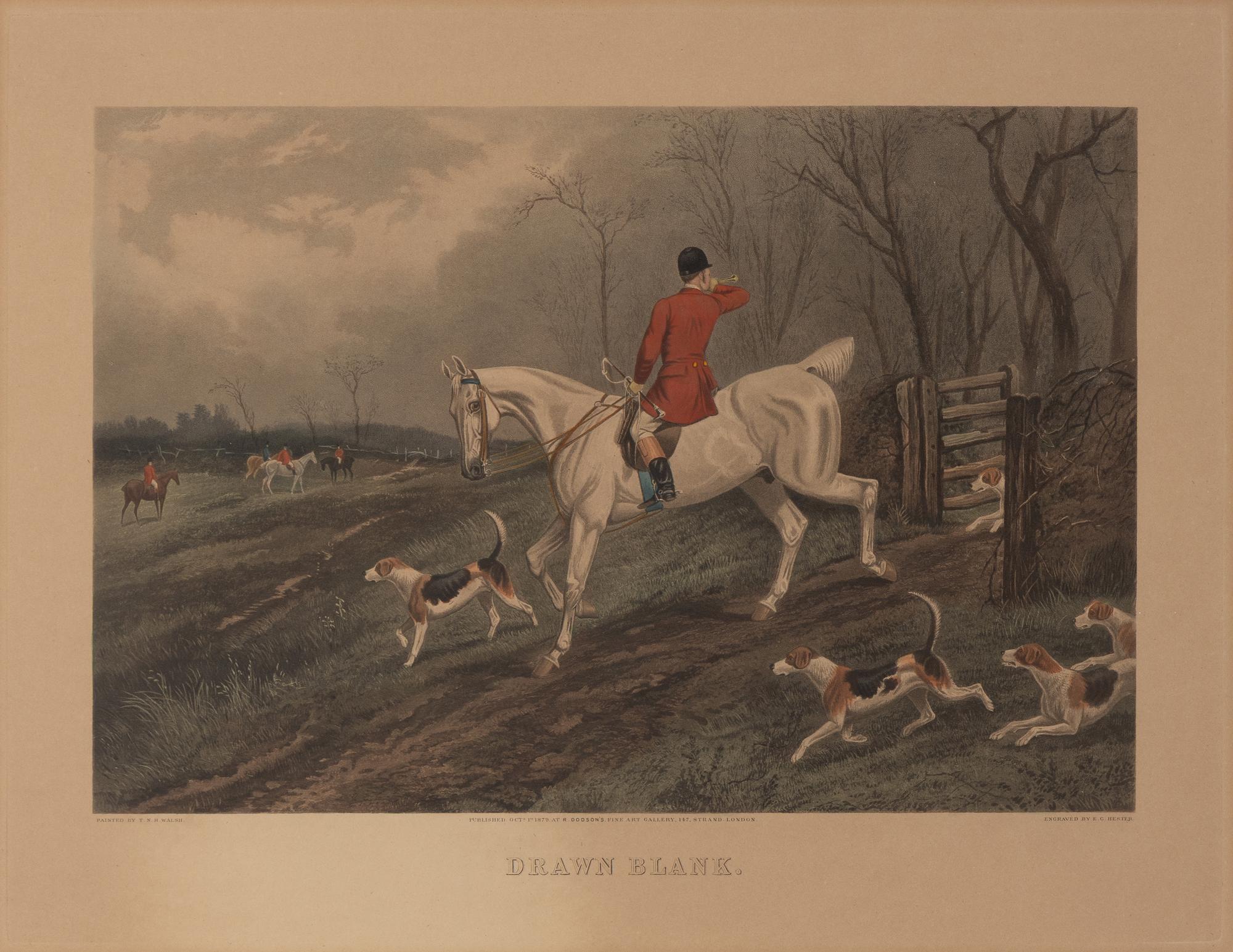 A Pair of English Hunting Prints
