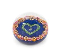 Attributed to Paul Ysart, (Spanish, 1904-1991), a millefiori paperweight