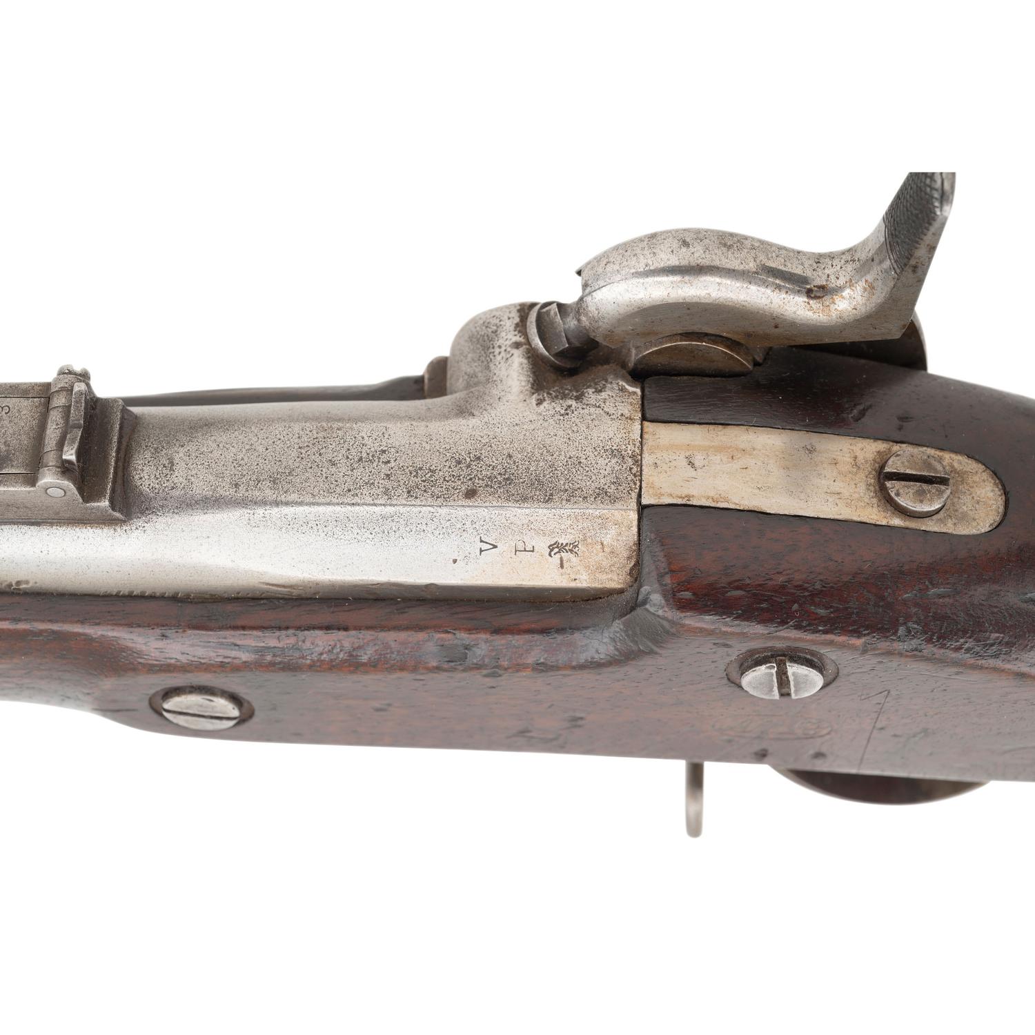 Harpers Ferry Model 1855 Rifle Musket Dated 1860 with Iron Patchbox
