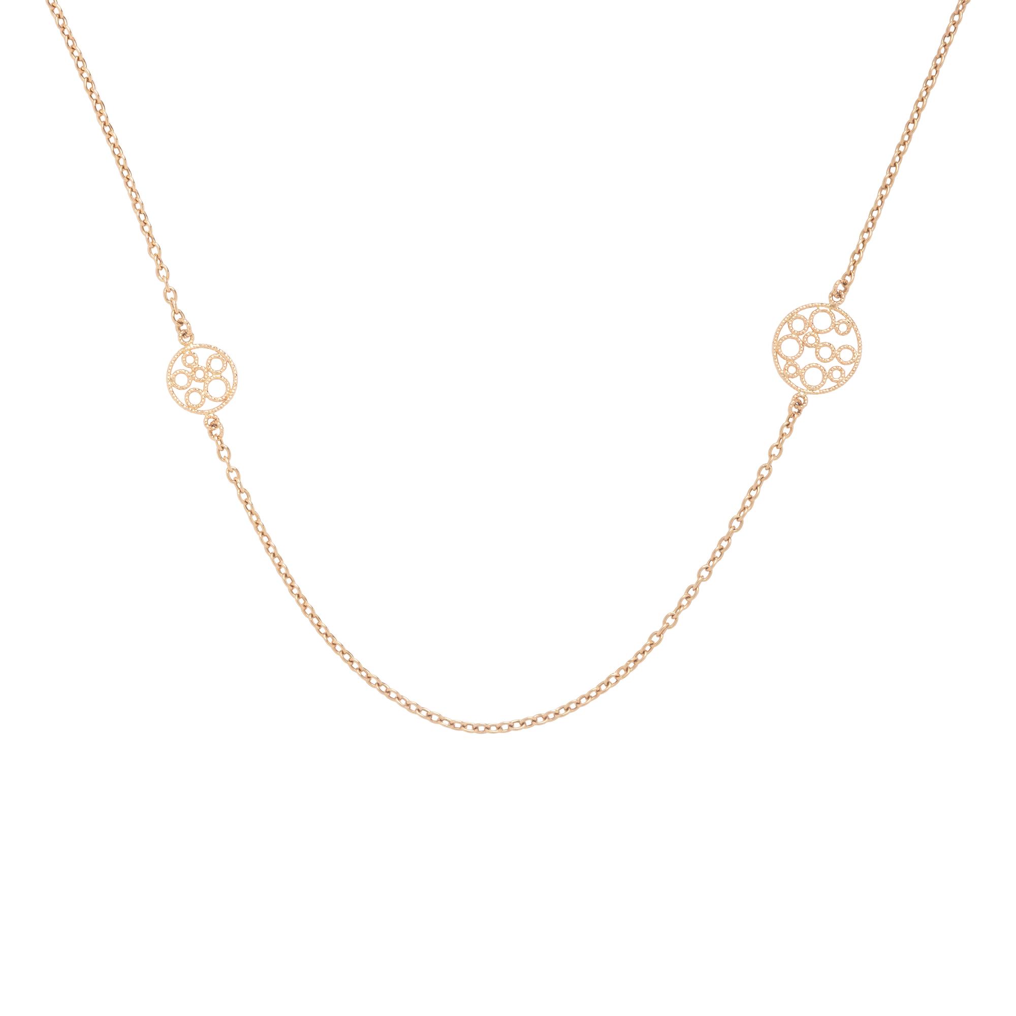 Roberto Coin, 'Bollicine', Rose Gold Necklace