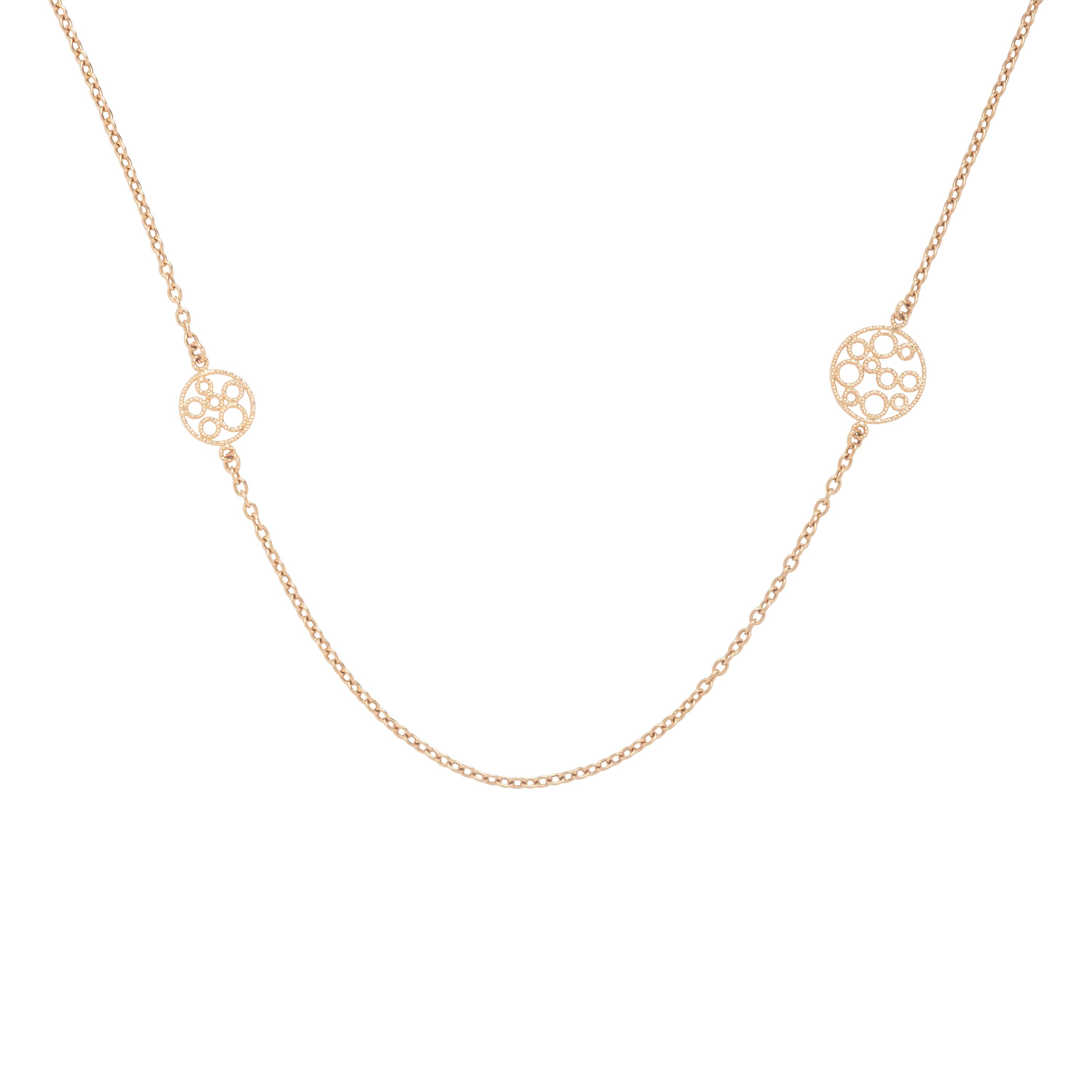 Roberto Coin, 'Bollicine', Rose Gold Necklace