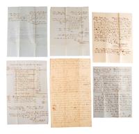 [ILLINOIS] -- [BOYLE, John (1777-1849)]. Archive of correspondence and documents related to the land holdings of speculator, businessman, and Secretary of the Navy John Boyle.
