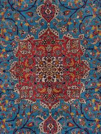 An Isfahan Wool Rug