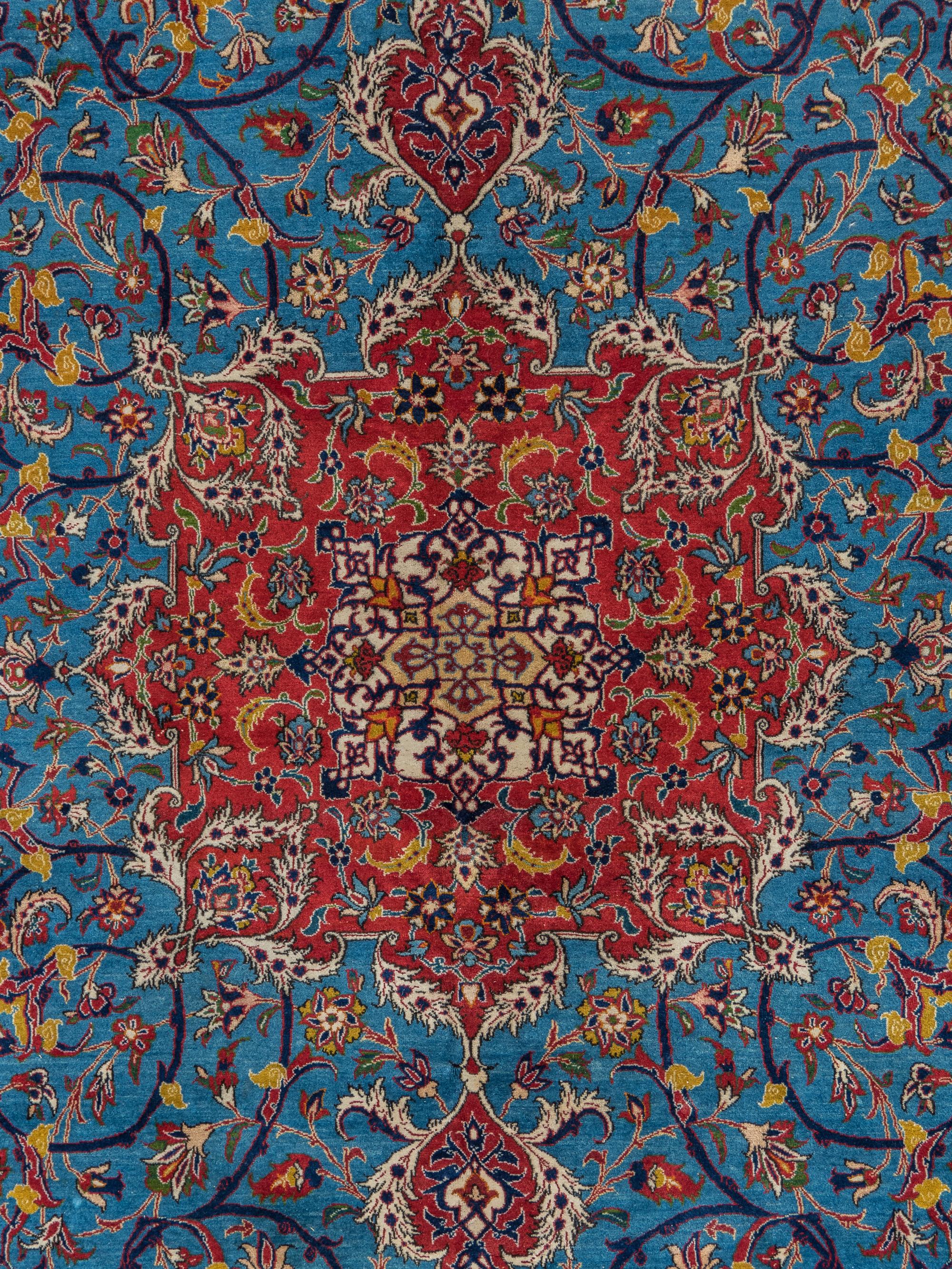 An Isfahan Wool Rug