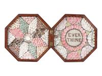 A Shellwork Double Sailor's Valentine