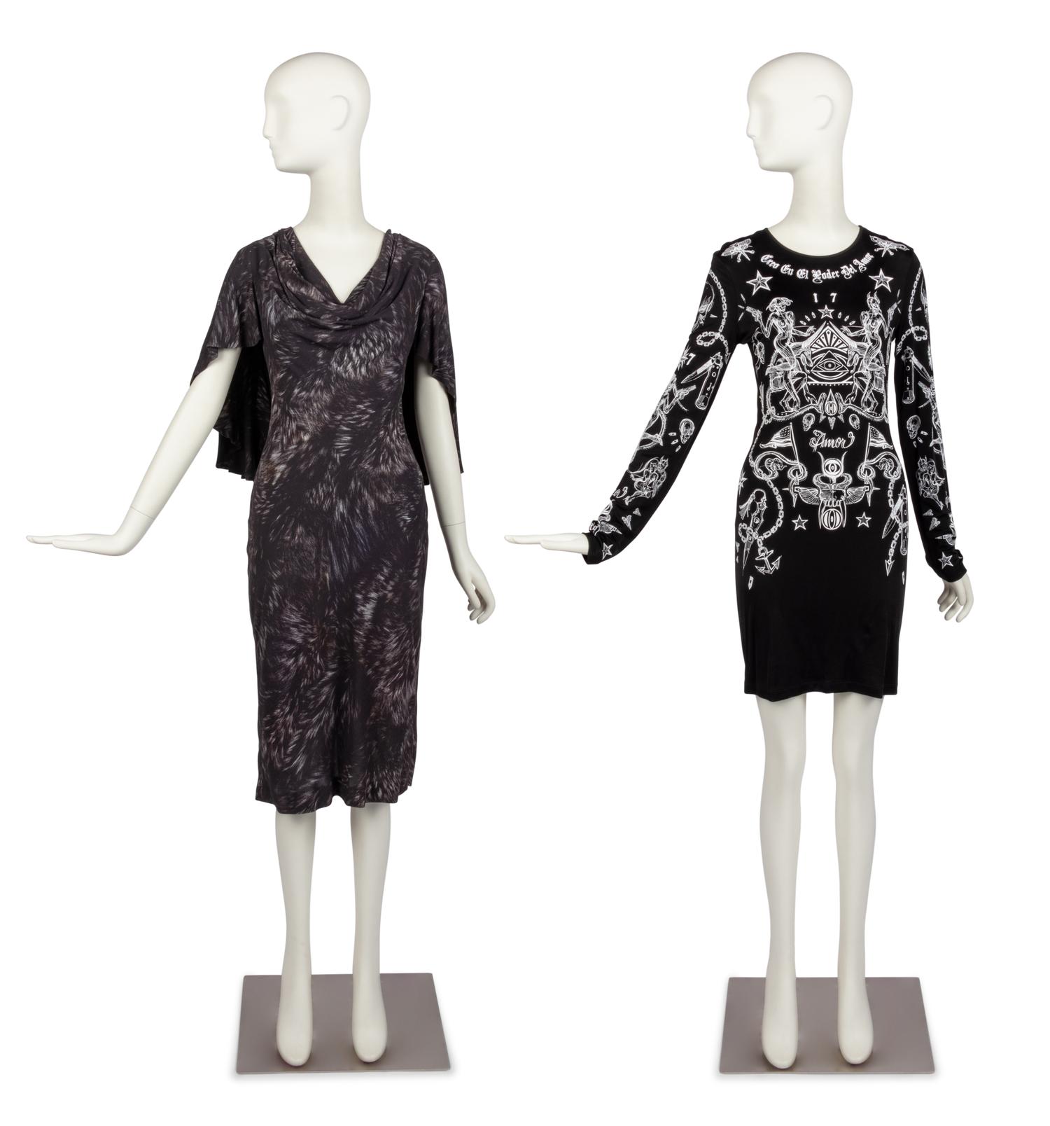 Two Dresses: Alexander McQueen & Givenchy, 2010s