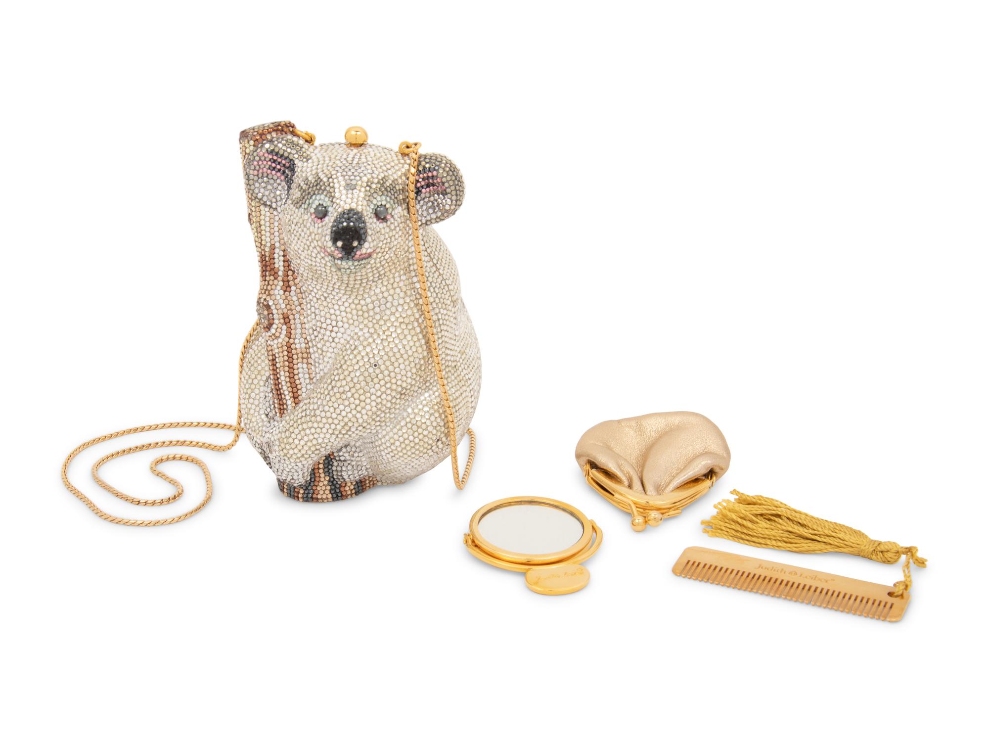 Judith Leiber Koala Minaudière, 1980s