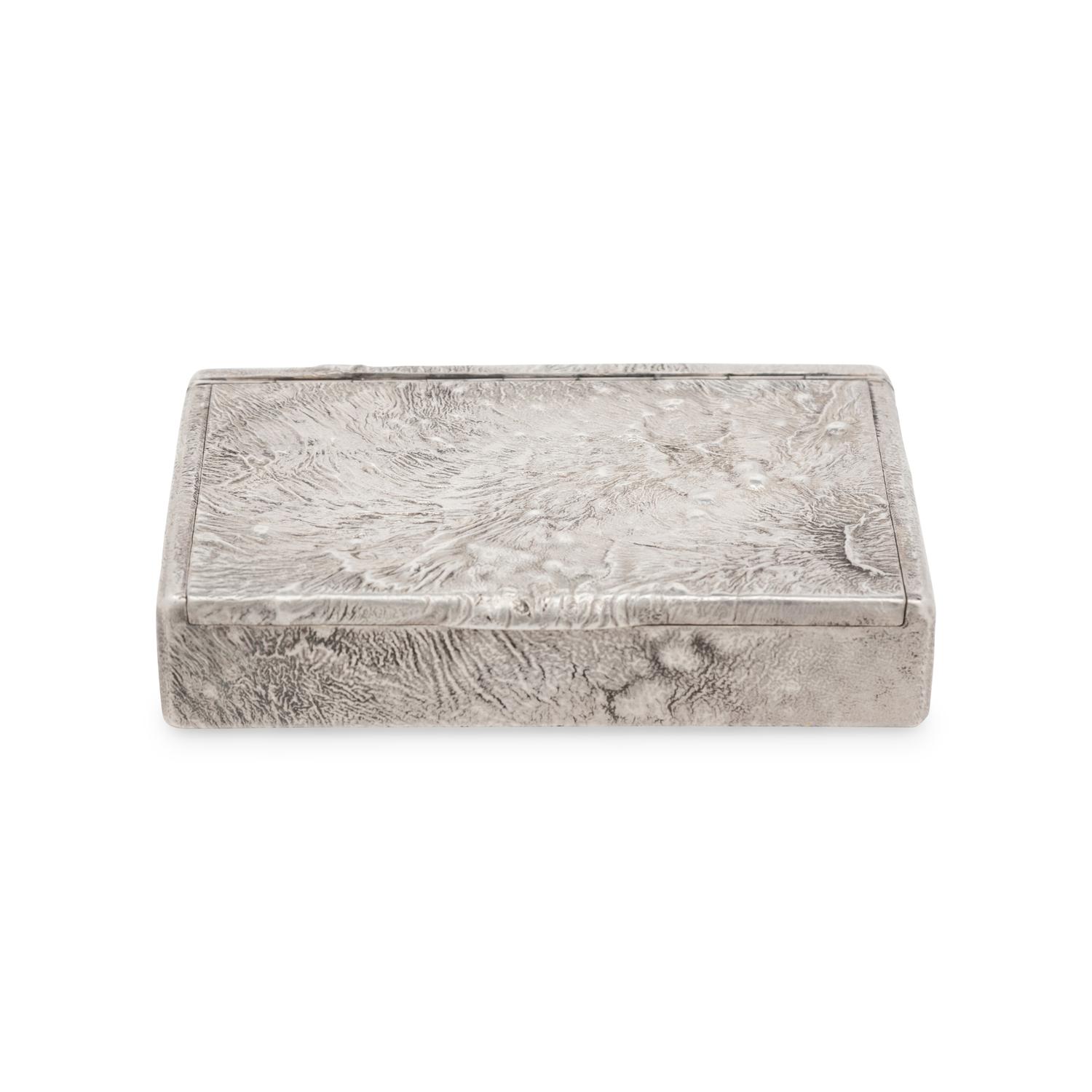 A Silver Samorodok Cigarette Case