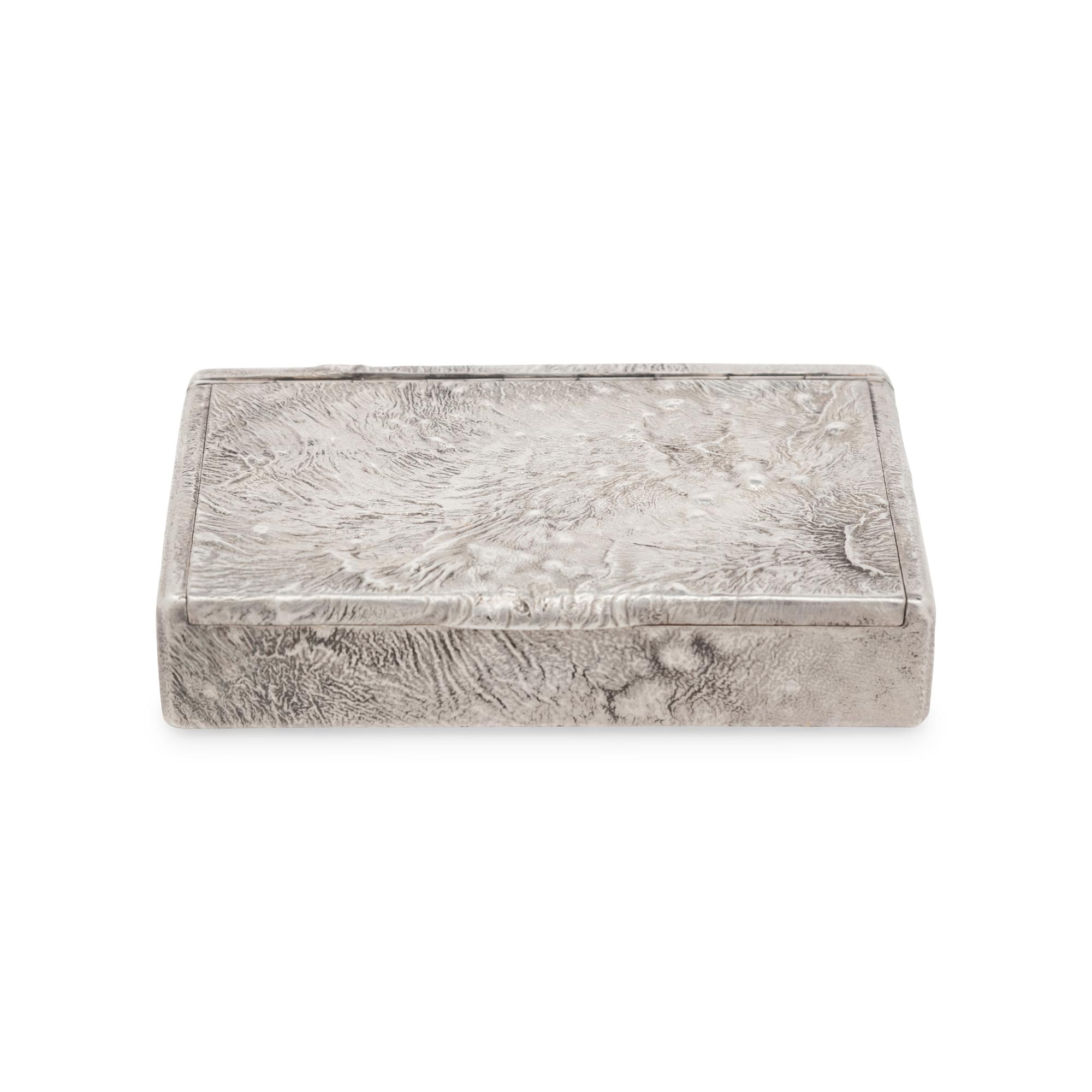 A Silver Samorodok Cigarette Case