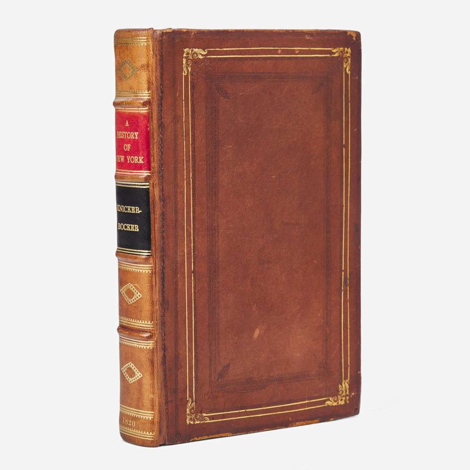 [Literature] Knickerbocker, Diedrich (Washington Irving) A History of New York, From the Beginning of the World to the End of the Dutch Dynasty...