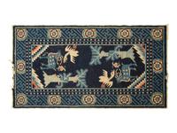 Two Chinese Wool Area Rugs