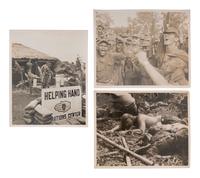 [AFRICAN AMERICANA - VIETNAM]. A group of approx. 140 photographs assembled by Private First Class Ronald Nelson, 125th Signal Battalion, incl. images of African American soldiers and the Cu Chi tunnels.