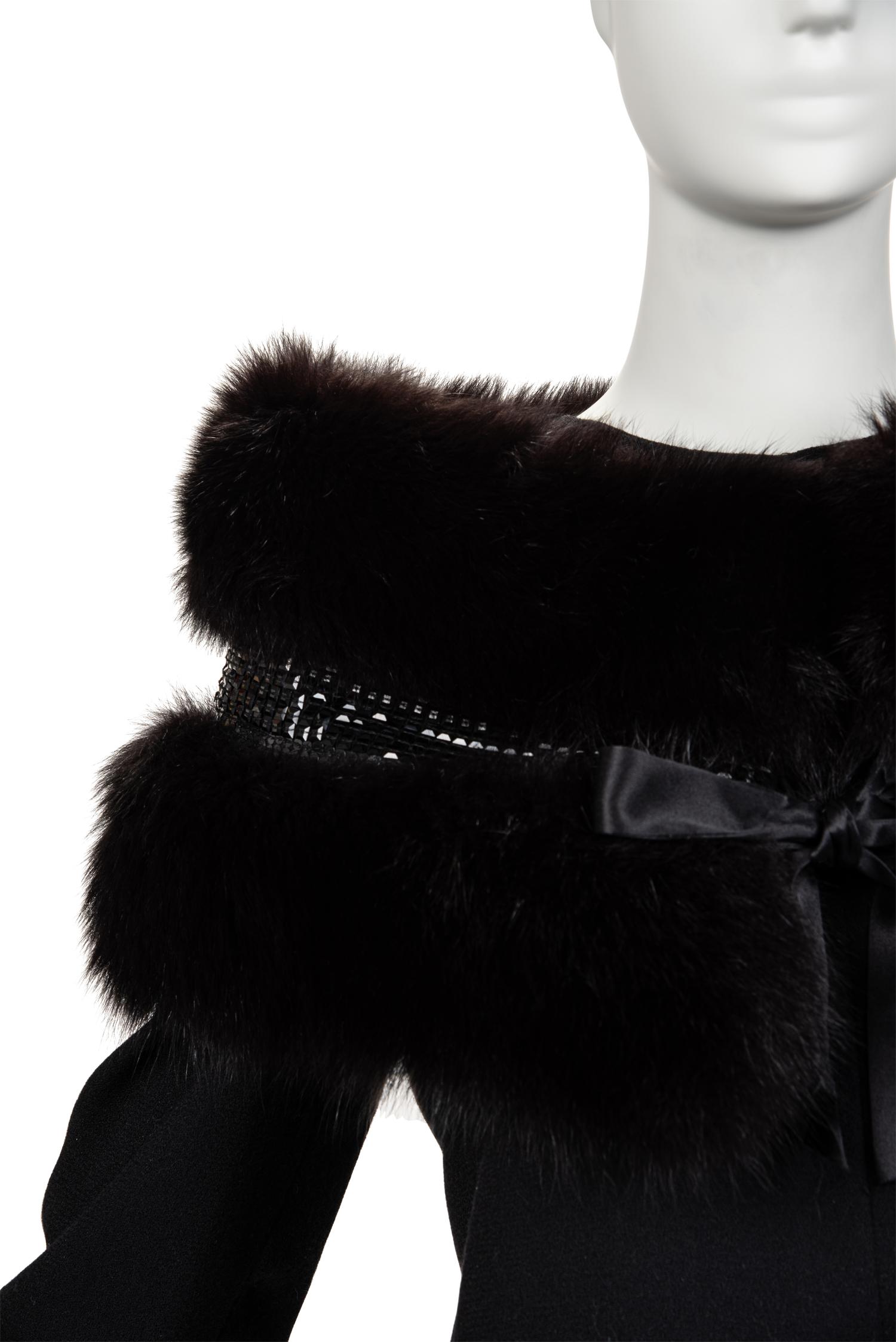 Two Fur Jackets and Two Stoles, Including Judith Leiber and Badgley Mischka