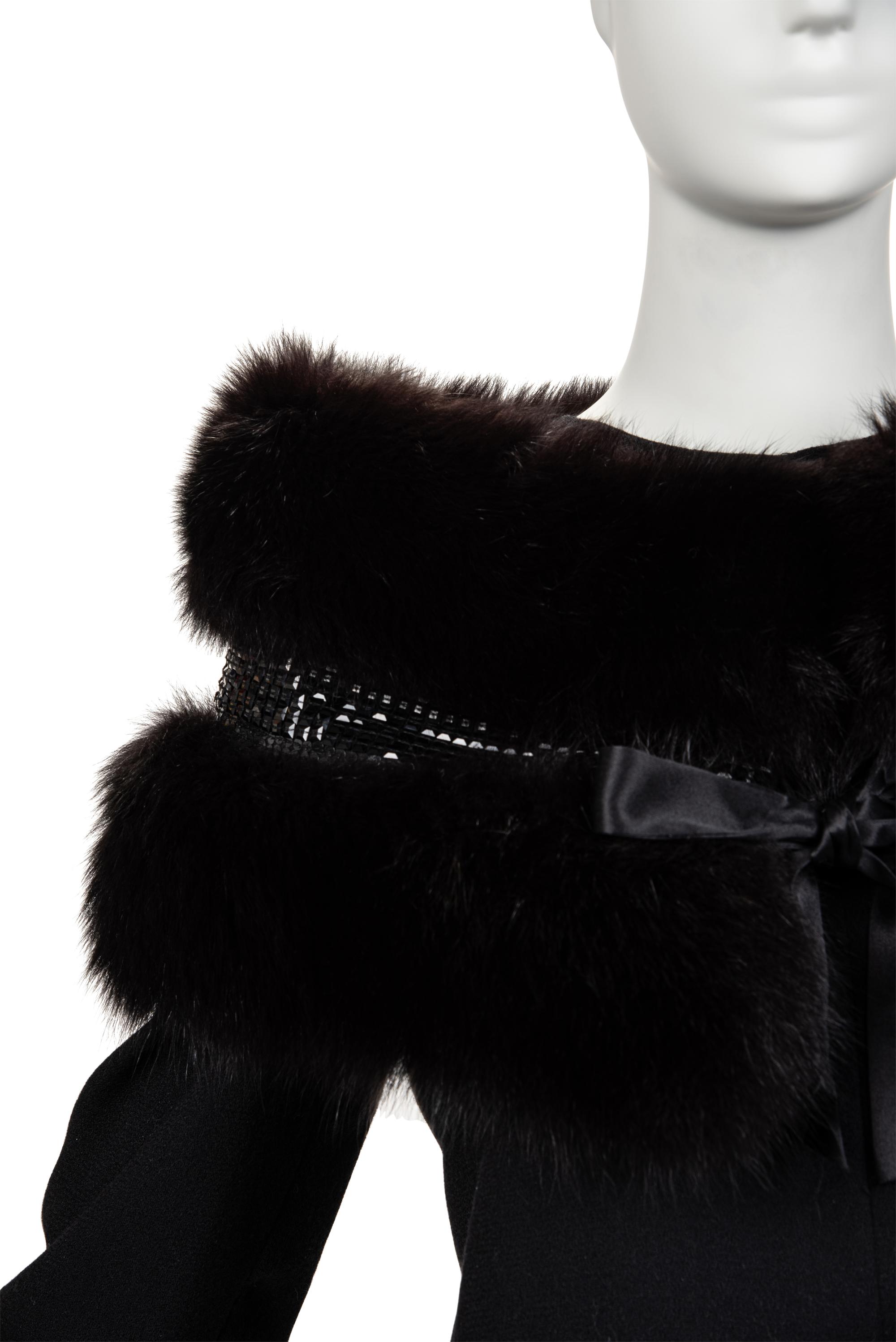 Two Fur Jackets and Two Stoles, Including Judith Leiber and Badgley Mischka