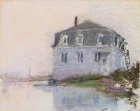 Wolf Kahn, (American, b. 1927), House, 1967
