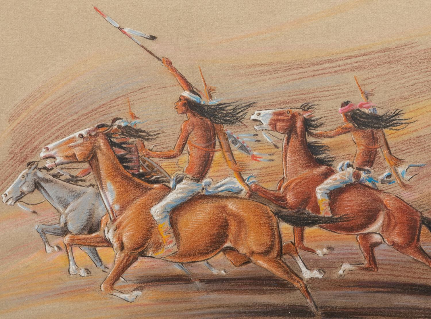 Apache War Party