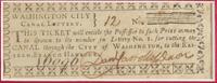 [Americana] Pair of 1790s Canal Lottery tickets
